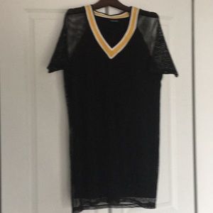 Top Shop mesh athletic look Dress